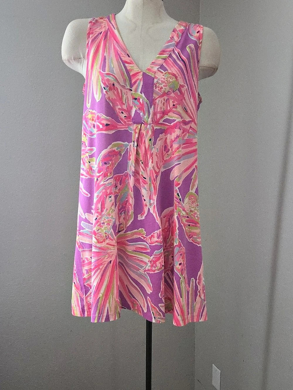 Lilly Pulitzer Amina Swing Ameth Sunseekers Sleeveless Mini Dress